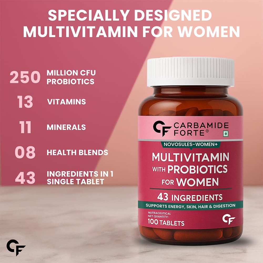 Women’s Multivitamin – 43 Nutrients for Energy & Overall Health