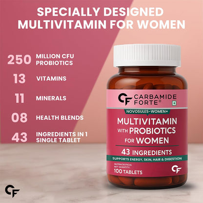 Women’s Multivitamin – 43 Nutrients for Energy & Overall Health