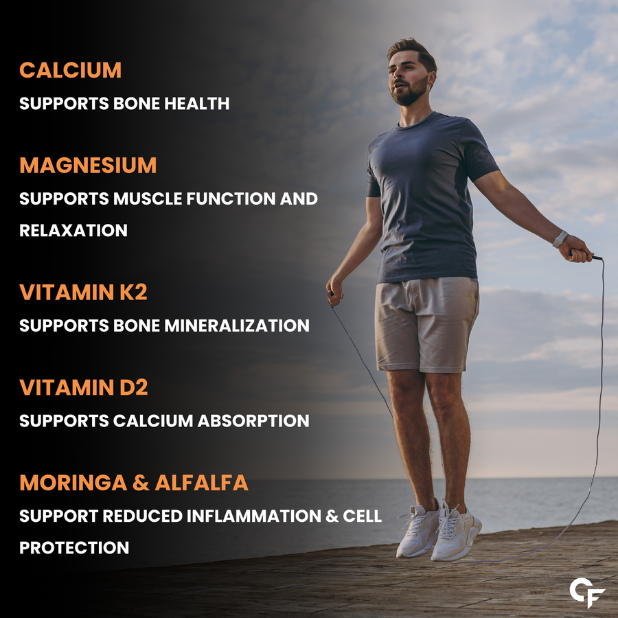 Carbamide Forte Calcium Tablets for Women & Man | Calcium Magnesium Zinc Tablets | Calcium Supplements for Men with Calcium Citrate, Calcium Tablet with Vitamin K2 MK7 & Vitamin B12 - Bone Health & Joint Support - 120 Calcium Tablets for Man