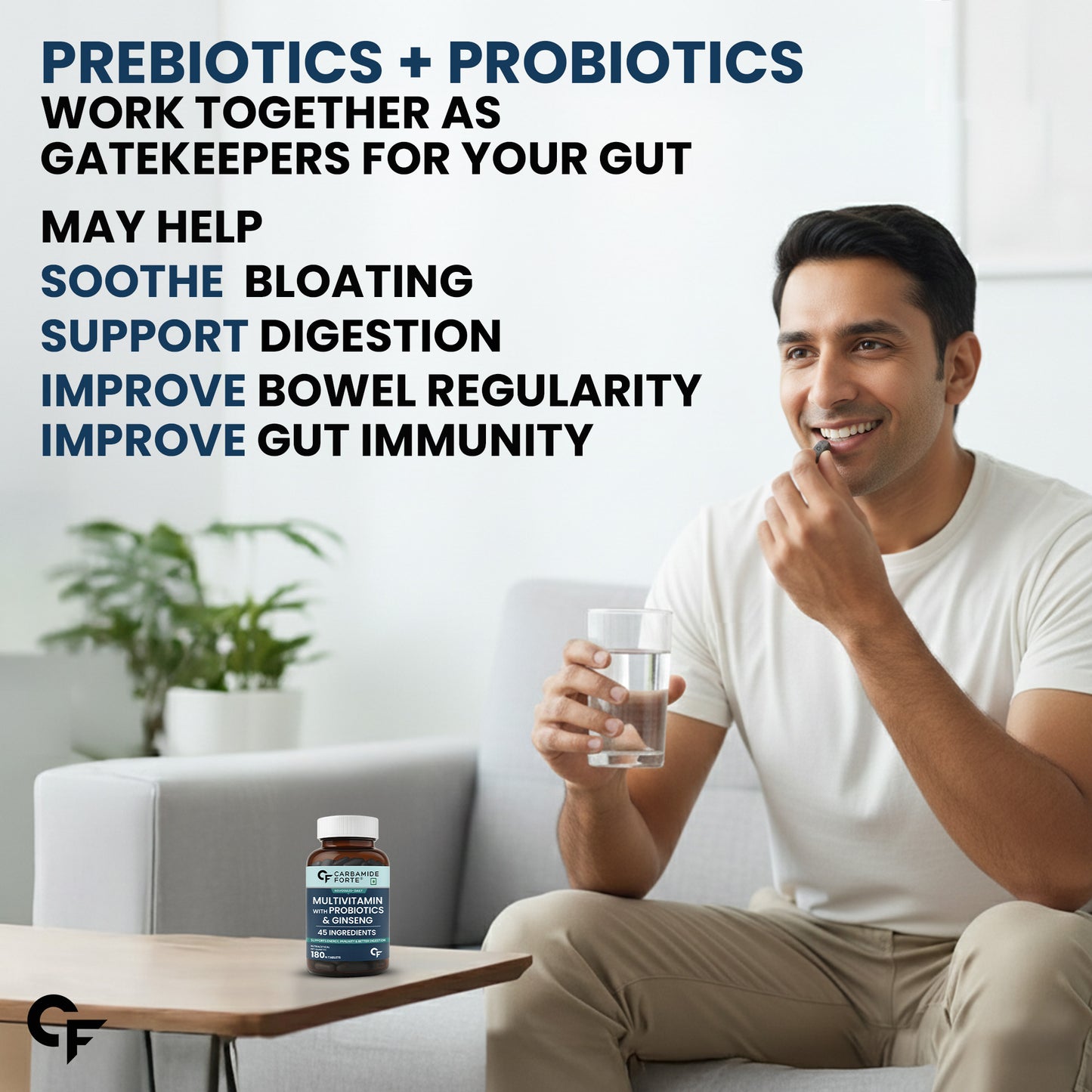 Multivitamin For both Men and Women with Ginseng – Daily Energy, Immunity & Vitality