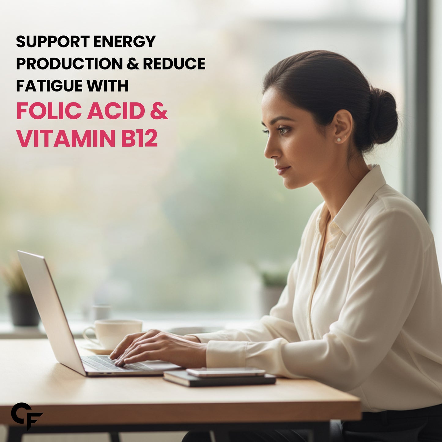 Chelated Iron with Vitamin C, B12 & Zinc – 100 Veg Tablets