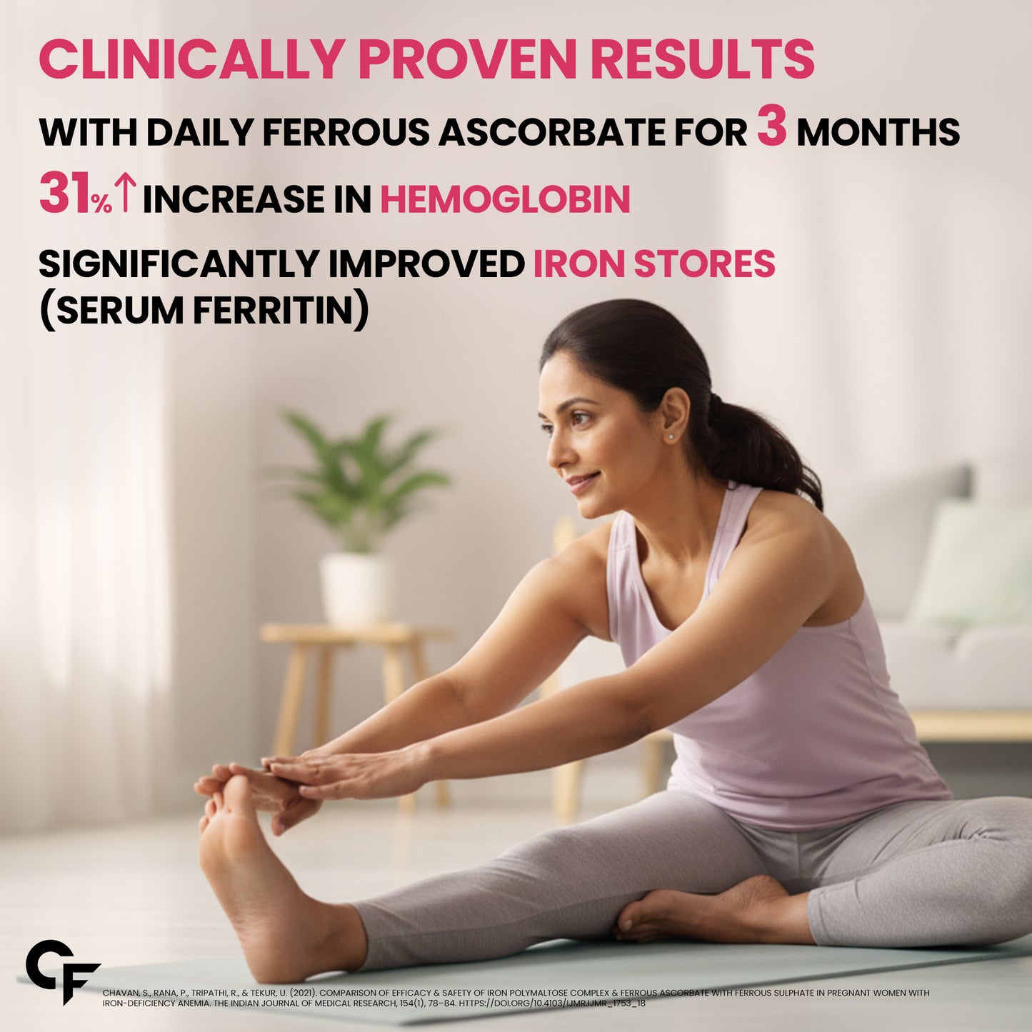 Chelated Iron with Vitamin C, B12 & Zinc – 100 Veg Tablets