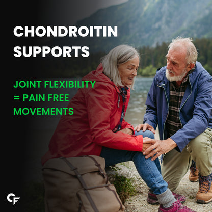 Carbamide Forte Glucosamine Tablets - Joint Support Supplement with Collagen & Glucosamine Chondroitin MSM | Joint Cartilage Support & Muscle Health | Joint Pain Tablets - 90