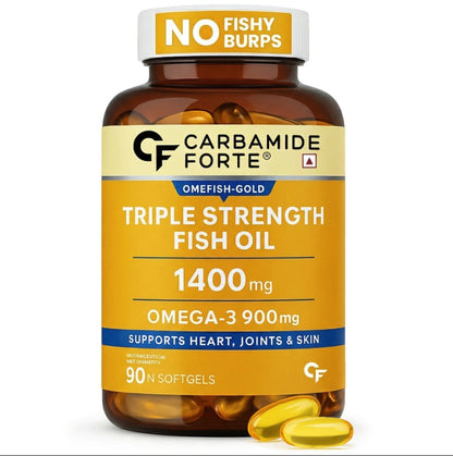 Triple Strength Omega-3 Fish Oil 1400 mg – For Heart & Joint Support