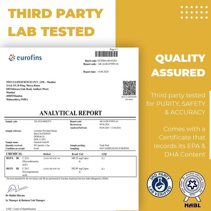 Triple Strength Omega-3 Fish Oil 1400 mg – For Heart & Joint Support