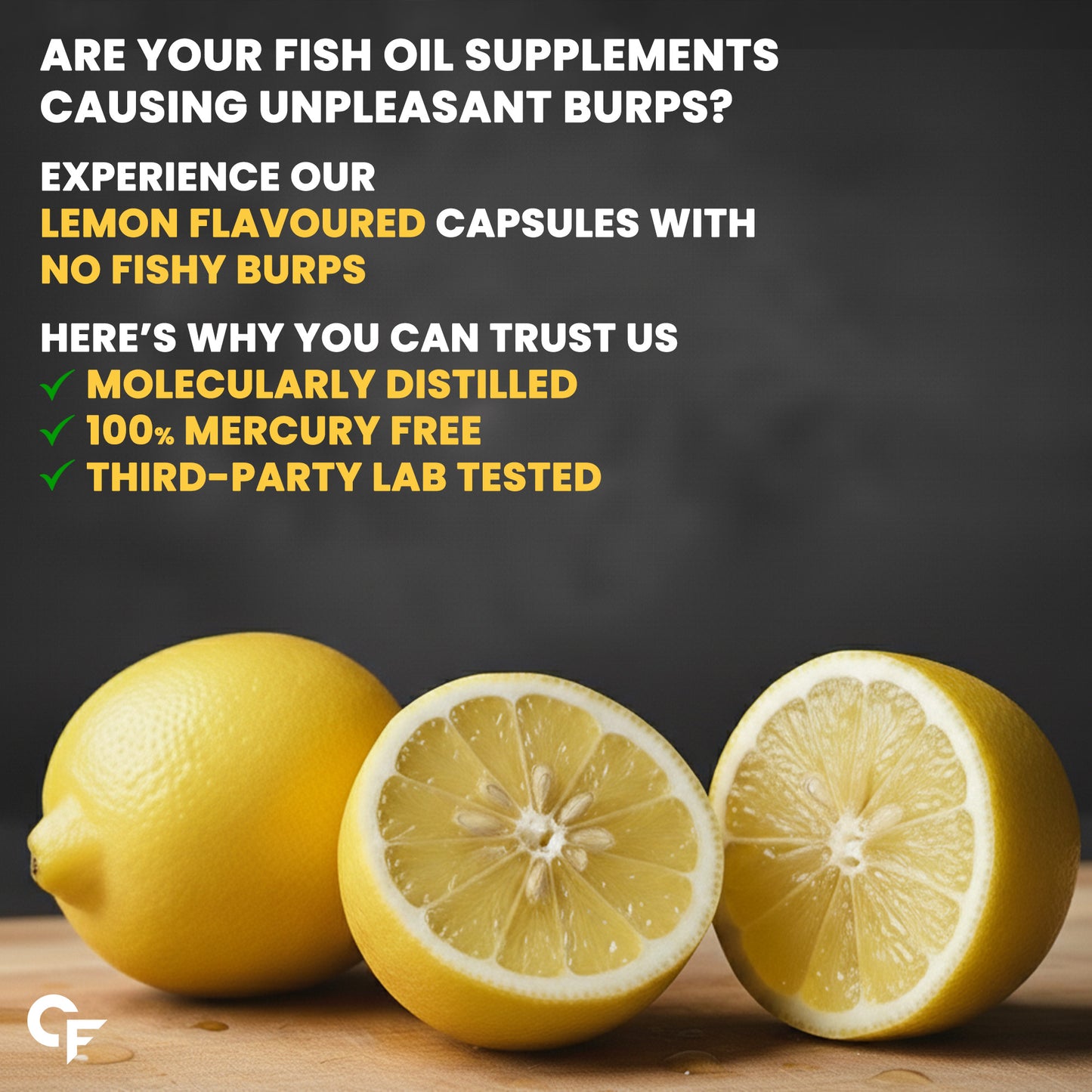 Triple Strength Omega-3 Fish Oil 1400 mg – For Heart & Joint Support