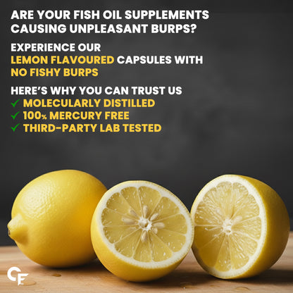 Triple Strength Omega-3 Fish Oil 1400 mg – For Heart & Joint Support