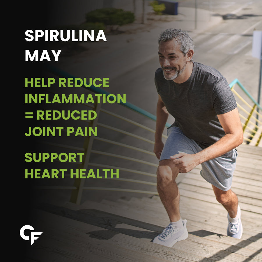 Carbamide Forte 100% Organic Spirulina Tablets 2000 mg Per Serving - Spirulina Supplement | Supports Energy, Immunity & Detox | Certified Spirulina Organic Tablet - Veg 180 Tablets