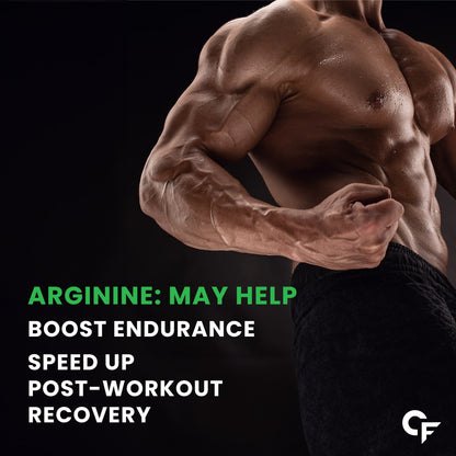 Carbamide Forte L-Arginine, Creatine 1000mg Supplement for Adults Per Serving -Veg Capsules 120 Count