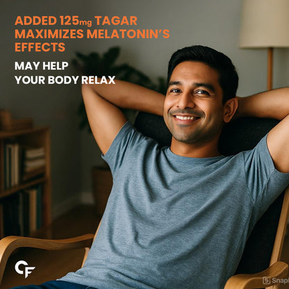 Melatonin 5 mg with Tagara – 60 Veg Tablets