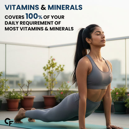 Multivitamin for Men & Women – 34 Nutrients for Daily Energy & Immunity (60 Tablets)