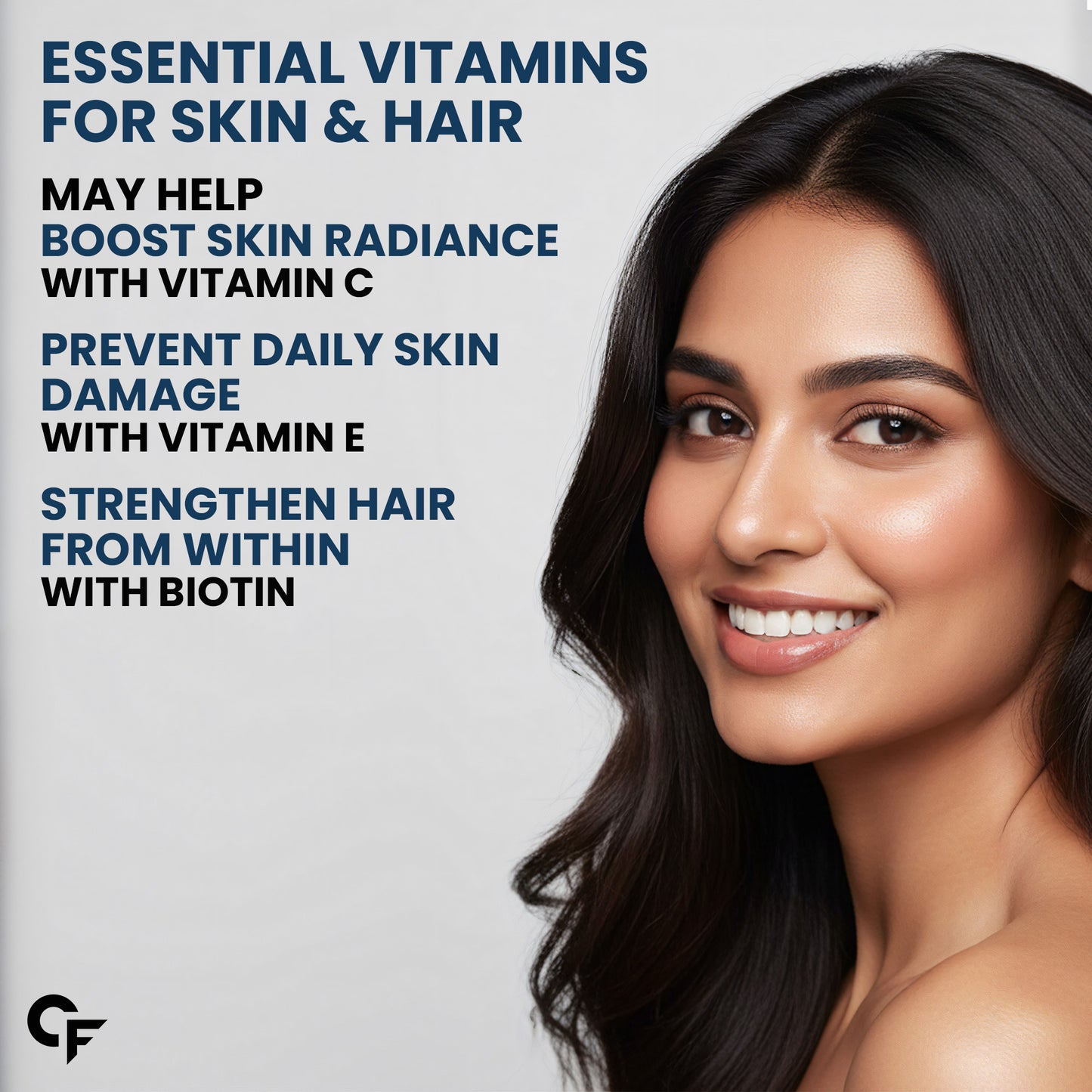 Multivitamin for Men & Women – 34 Nutrients for Daily Energy & Immunity (60 Tablets)