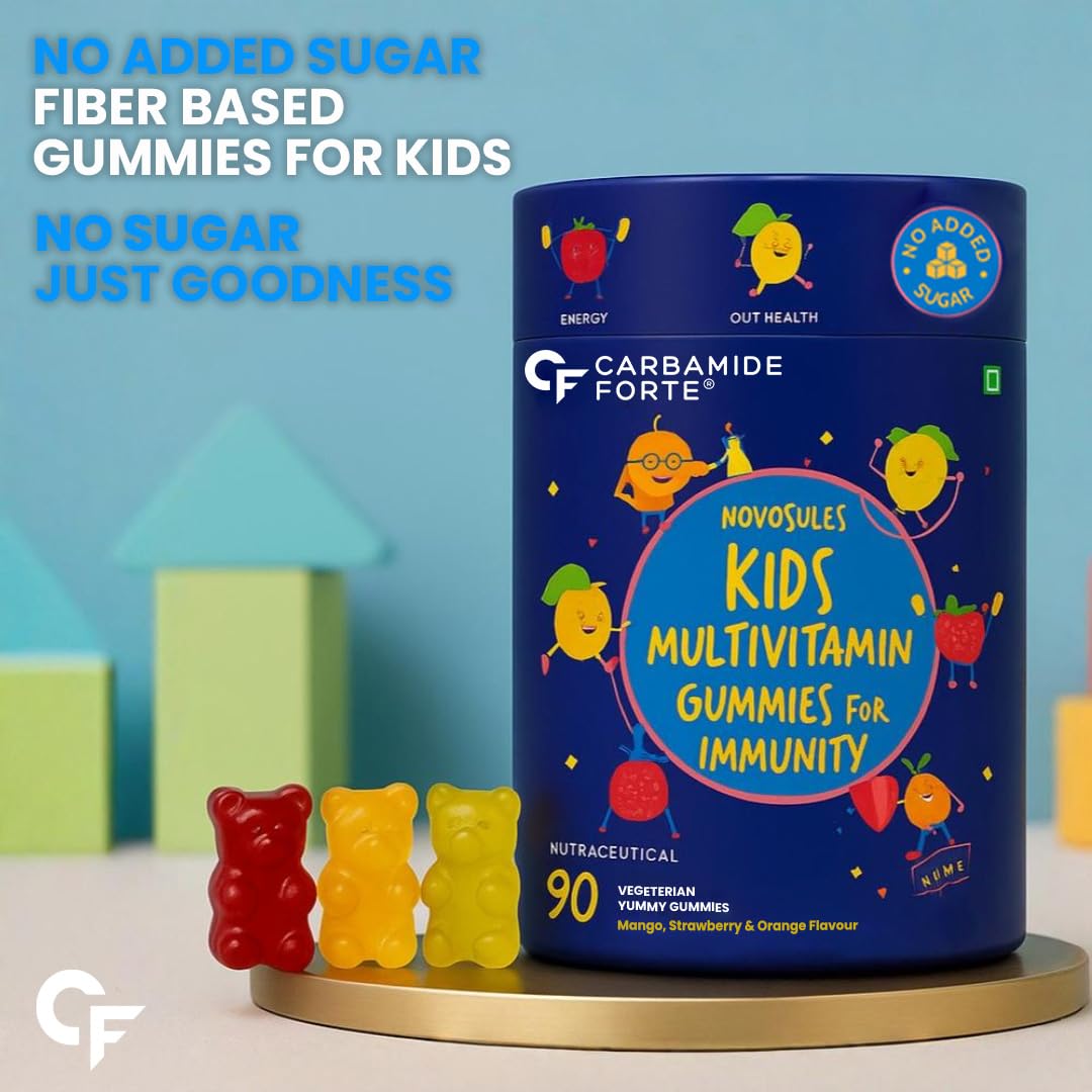 Multivitamin Gummies for Kids – 20 Nutrients for Daily Growth & Immunity (90 Counts)