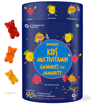 Carbamide Forte Multivitamin Gummy for Kids & Adults with Superfoods - 90 Gummies