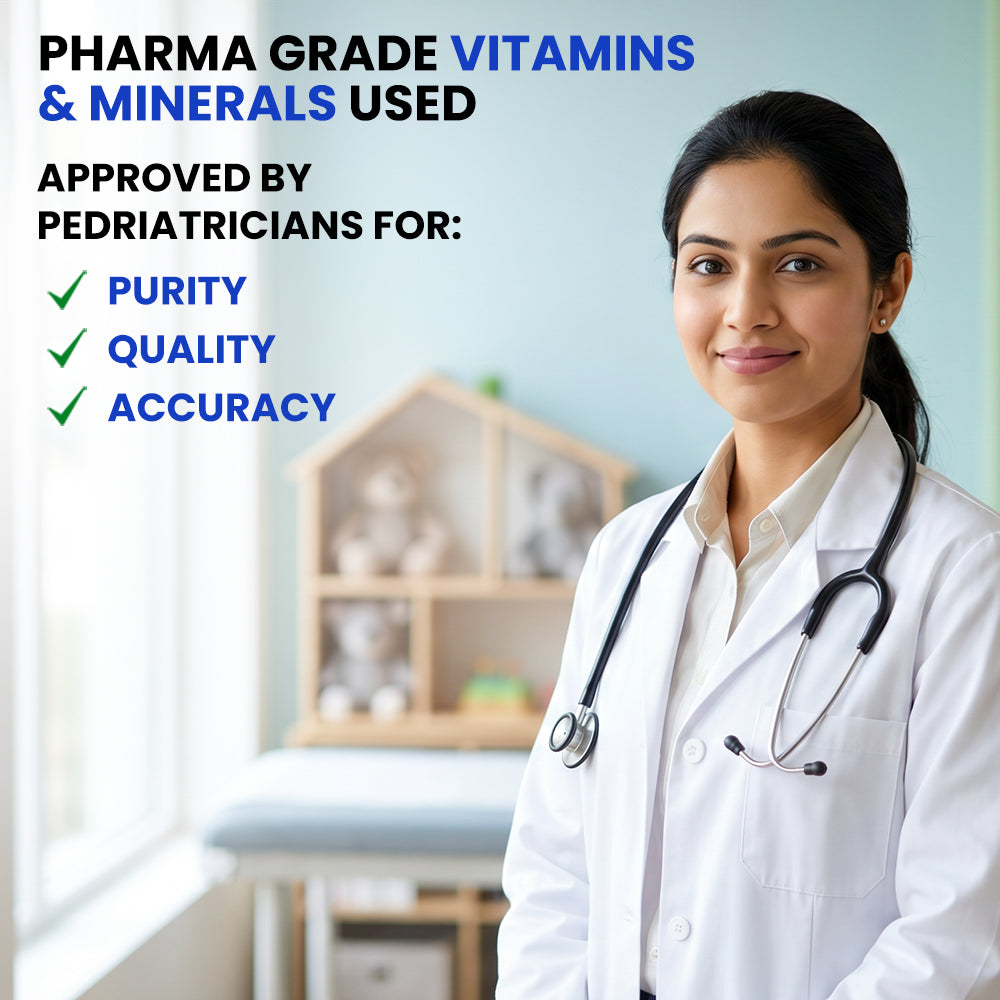 Multivitamin Gummies for Kids – 20 Nutrients for Daily Immunity & Growth (60 Counts)