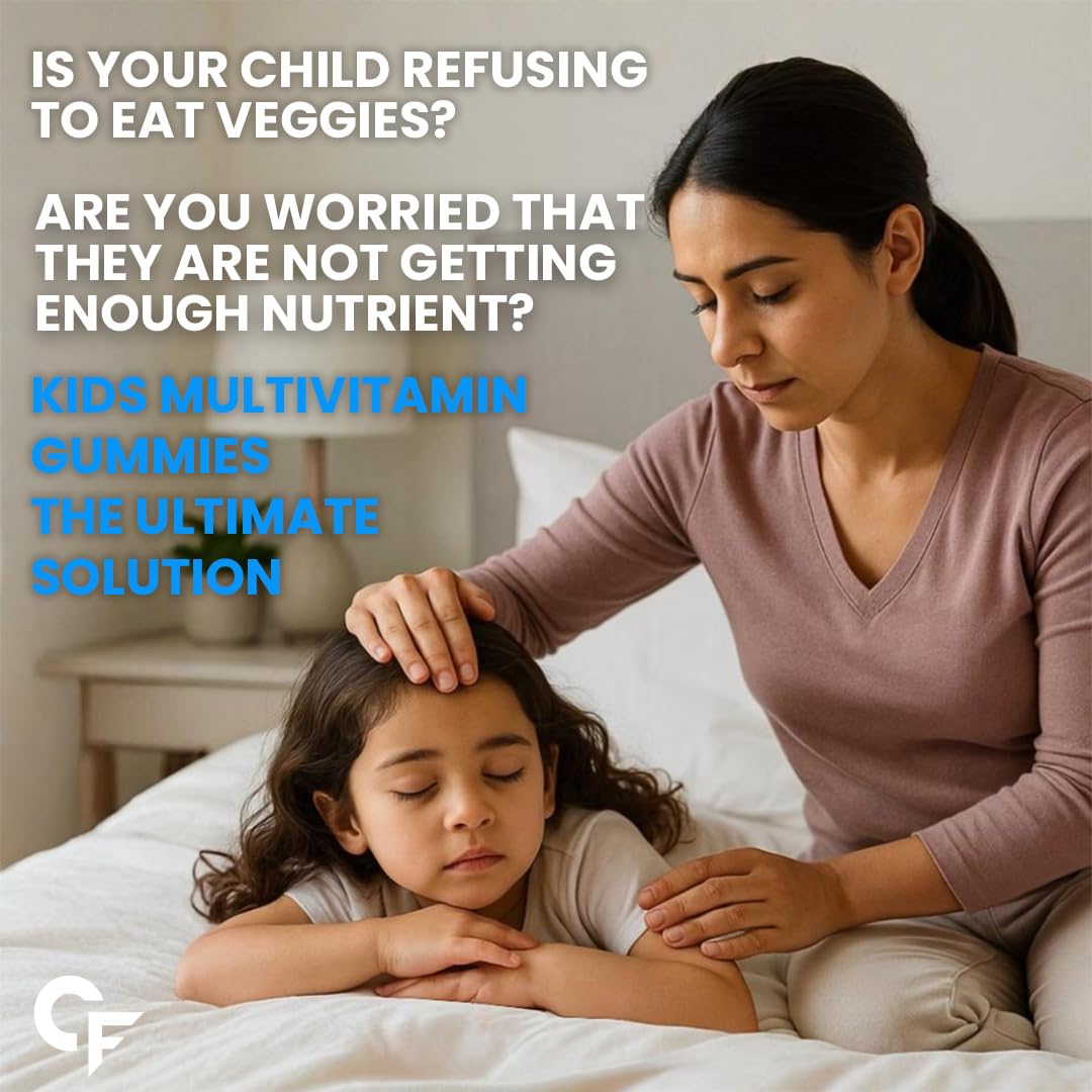 Multivitamin Gummies for Kids – 20 Nutrients for Daily Immunity & Growth