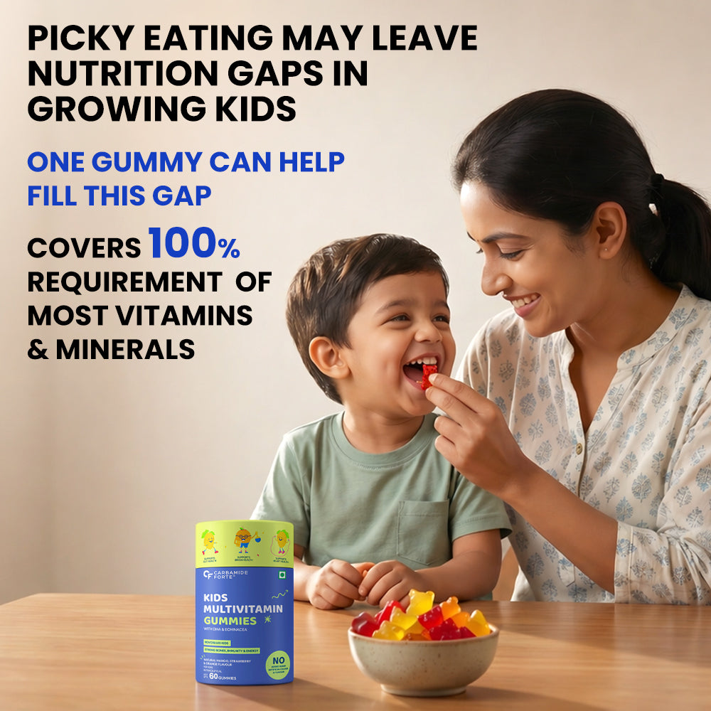 Multivitamin Gummies for Kids – 20 Nutrients for Daily Immunity & Growth (60 Counts)