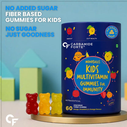 Multivitamin Gummies for Kids – 20 Nutrients for Daily Immunity & Growth