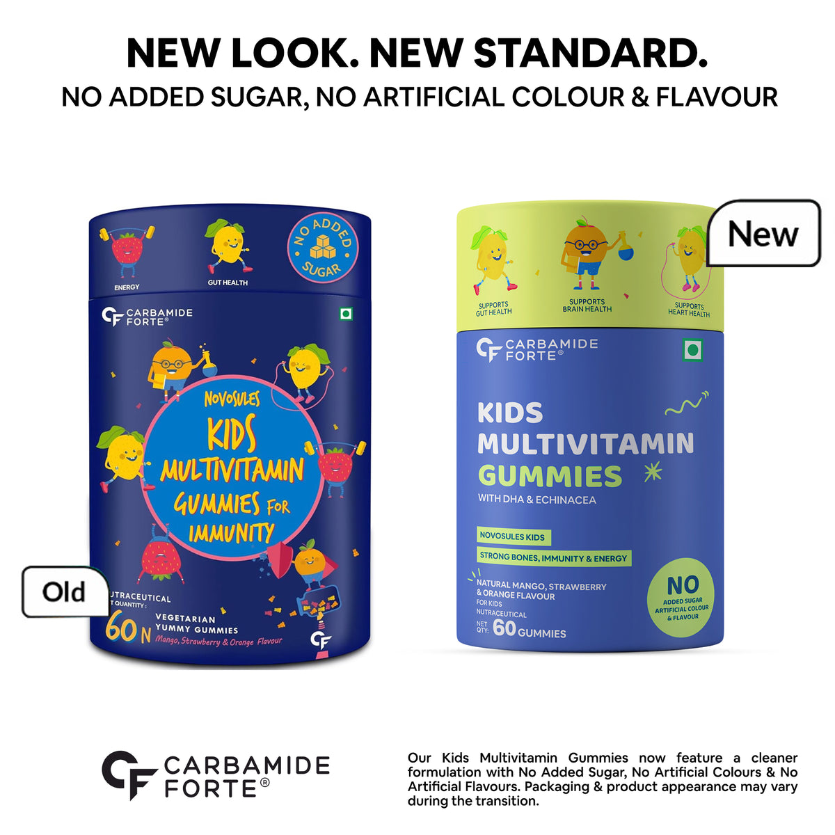 Multivitamin Gummies for Kids – 20 Nutrients for Daily Immunity & Growth (60 Counts)
