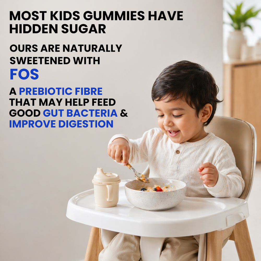 Multivitamin Gummies for Kids – 20 Nutrients for Daily Immunity & Growth (60 Counts)