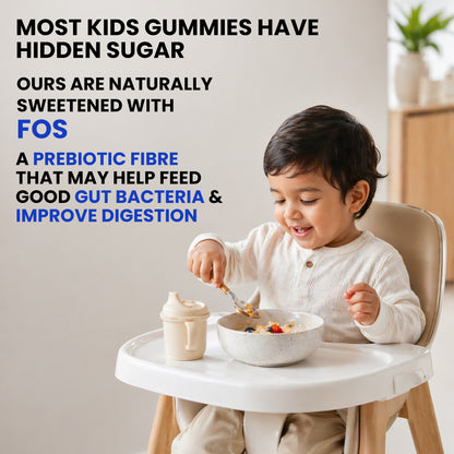 Multivitamin Gummies for Kids – 20 Nutrients for Daily Immunity & Growth (60 Counts)