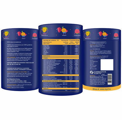 Multivitamin Gummies for Kids – 20 Nutrients for Daily Immunity & Growth