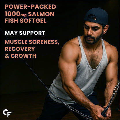 Omega 3 Fish Oil 1000 mg – Extra Virgin Salmon Oil for Daily Wellness