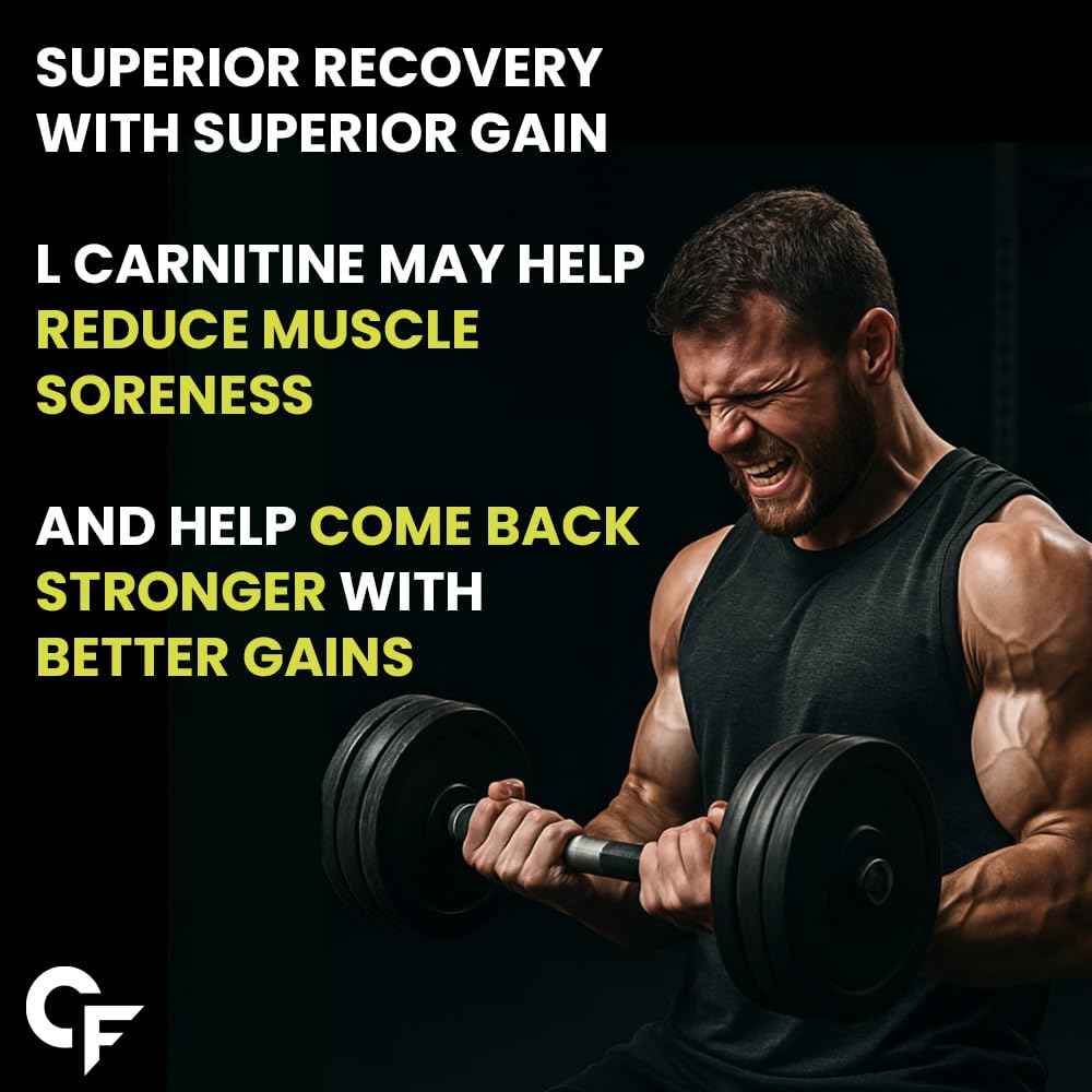 L-Carnitine 1000mg Capsules Boost Energy, Burn Fat | 60 Tablets| Carbamide Forte L-Carnitine 1000mg Capsules Boost Energy, Burn Fat | 60 Tablets| Carbamide Forte