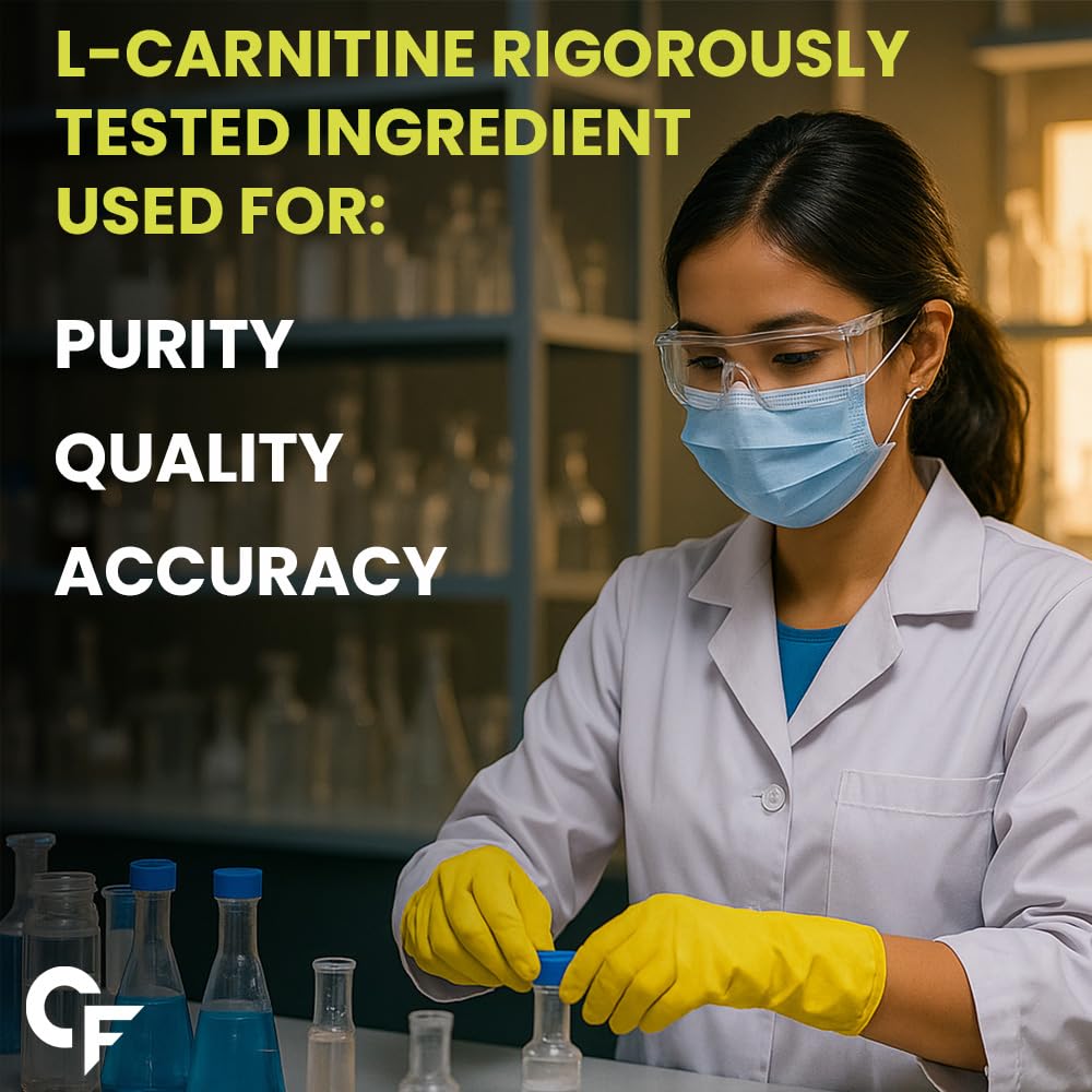 L-Carnitine 1000mg Capsules – Boost Energy, Burn Fat | 60 Tablets|