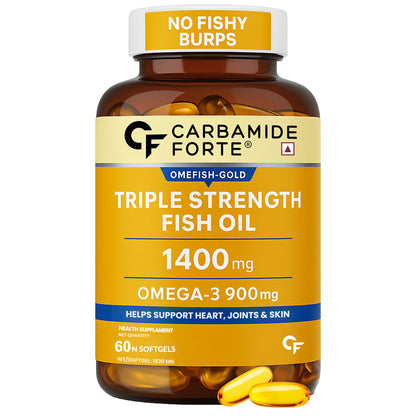 Triple Strength Omega-3 Fish Oil 1400 mg – For Heart & Joint Wellness