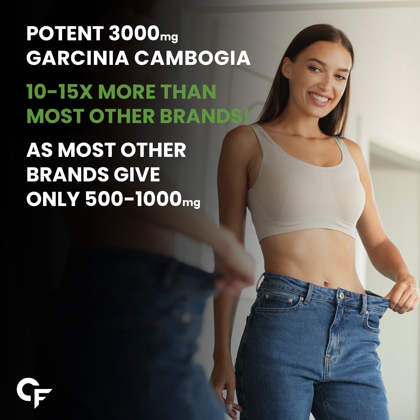 Carbamide Forte Garcinia Cambogia 3000mg 60% HCA & 6mg Piperine Per Serving | Weight Loss Supplement- 120 Veg Tablets