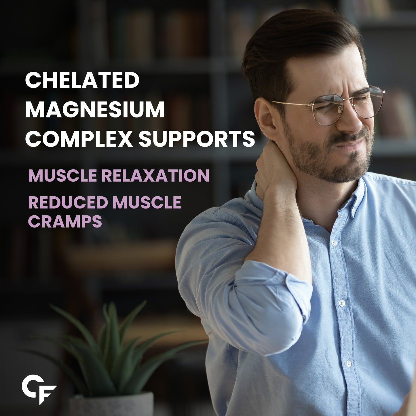 Chelated Magnesium Complex | 440 mg Elemental | 60 Tablets