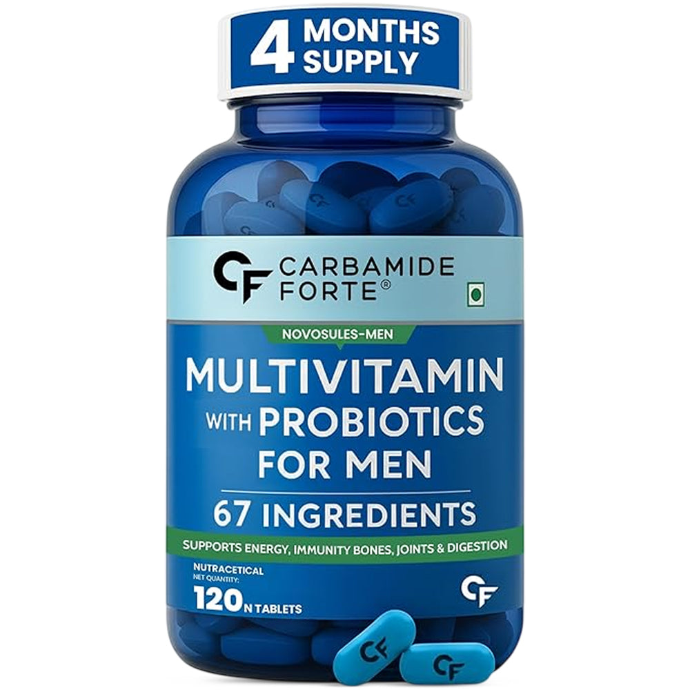 Multivitamin for Men – 67 Ingredients for Energy & Immunity (120 Tablets)