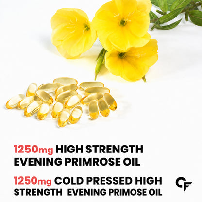 Carbamide Forte Evening Primrose Oil — 1250 mg Softgel Capsules