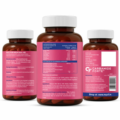 Multi Collagen Tablets with 5 Types of Collagen
