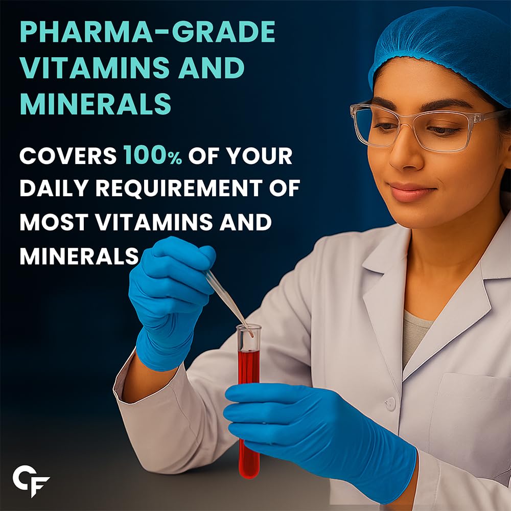 Multivitamin for For both Men and Women – 45 Ingredients with Ginseng & Probiotics