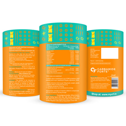 Vitamin D3 K2 MK7 & B12 Gummies – For Energy, Immunity & Bone Health