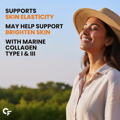 Marine Collagen Powder – Type 1 Hydrolyzed Peptides for Skin & Hair