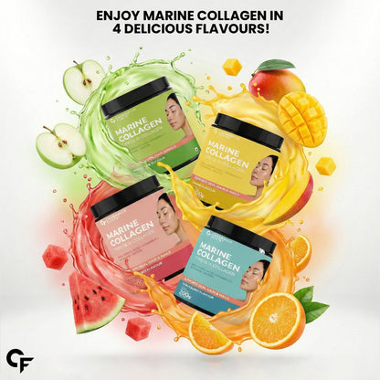 Marine Collagen Powder – Type 1 Hydrolyzed Peptides for Skin & Hair