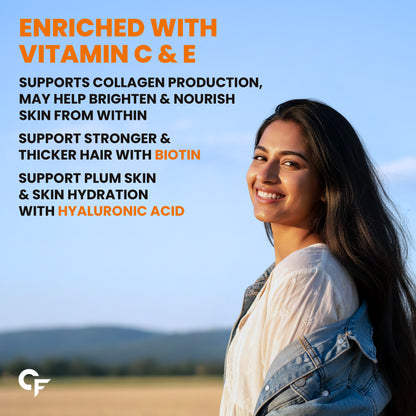 Marine Collagen Powder – Type 1 Hydrolyzed Peptides for Skin & Hair