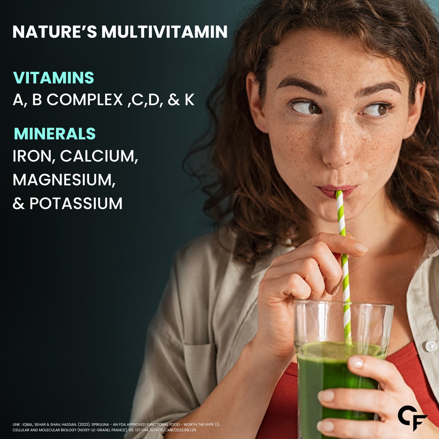 100% Organic Spirulina Powder | 100 g