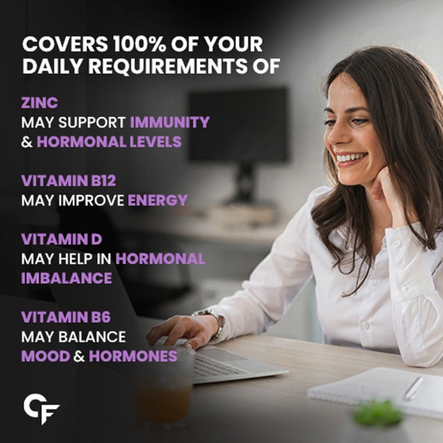 Carbamide Forte PCOS Supplements for Women with 40:1 Ratio of Myo Inositol to D Chiro Inositol