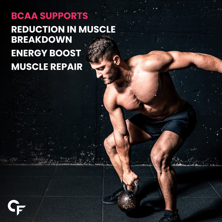 Carbamide Forte BCAA Powder 5000mg | BCAA Supplement For Women & Men Muscle Growth | BCAA Pre Workout & BCAA Intra Workout Supplement For Muscle Recovery | BCAA Supplements For Men & Women 7g Serving with Ideal 2:1:1 Ratio | BCAA Watermelon Flavour - 210g