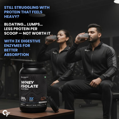 Whey Isolate Matrix Powder | 30g Protein Per Serving | 1 Kg