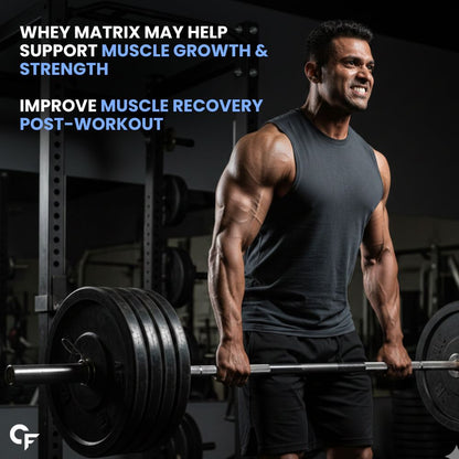 Whey Isolate Matrix Powder | 30g Protein Per Serving | 1 Kg