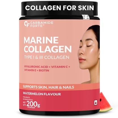 Marine Collagen Powder – Type 1 Hydrolyzed Peptides for Skin & Hair