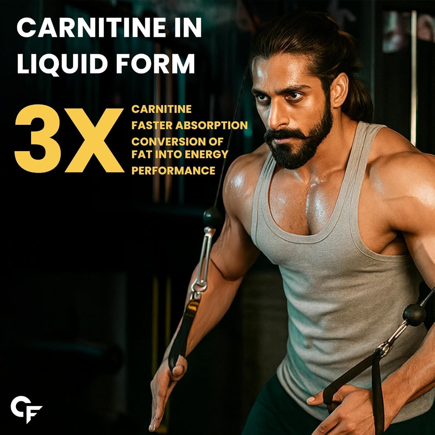 L-Carnitine Liquid – 3300 mg Per Serving with Added Vitamins