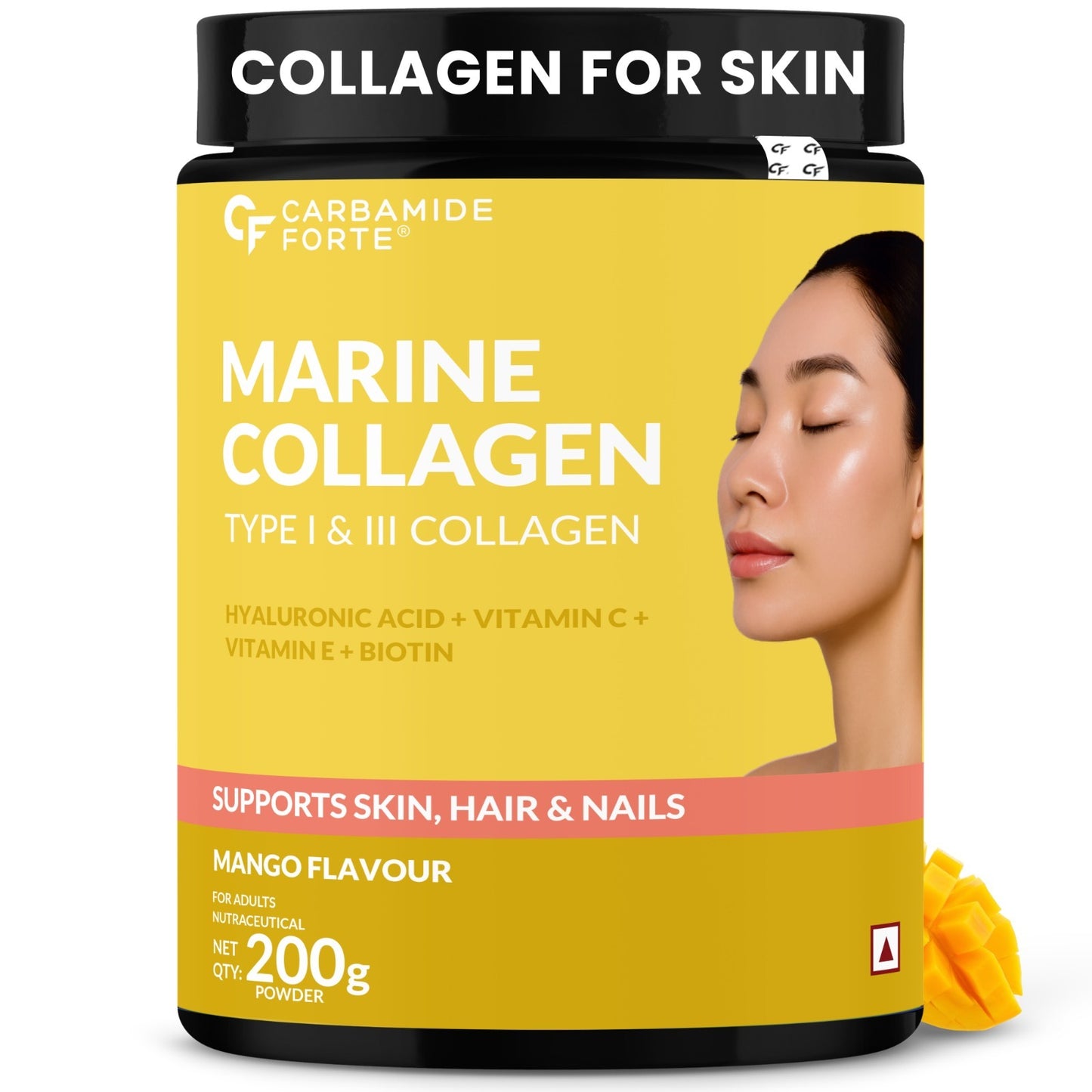 Marine Collagen Powder – Type 1 Hydrolyzed Peptides for Skin & Hair