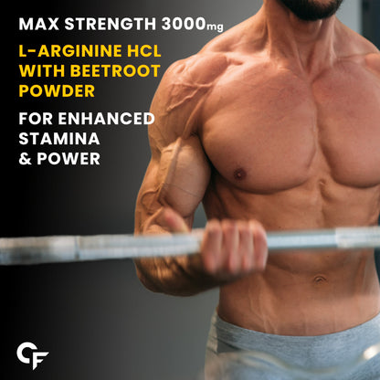 L‑Arginine Powder 3000 mg with Beetroot | Mango | 90g