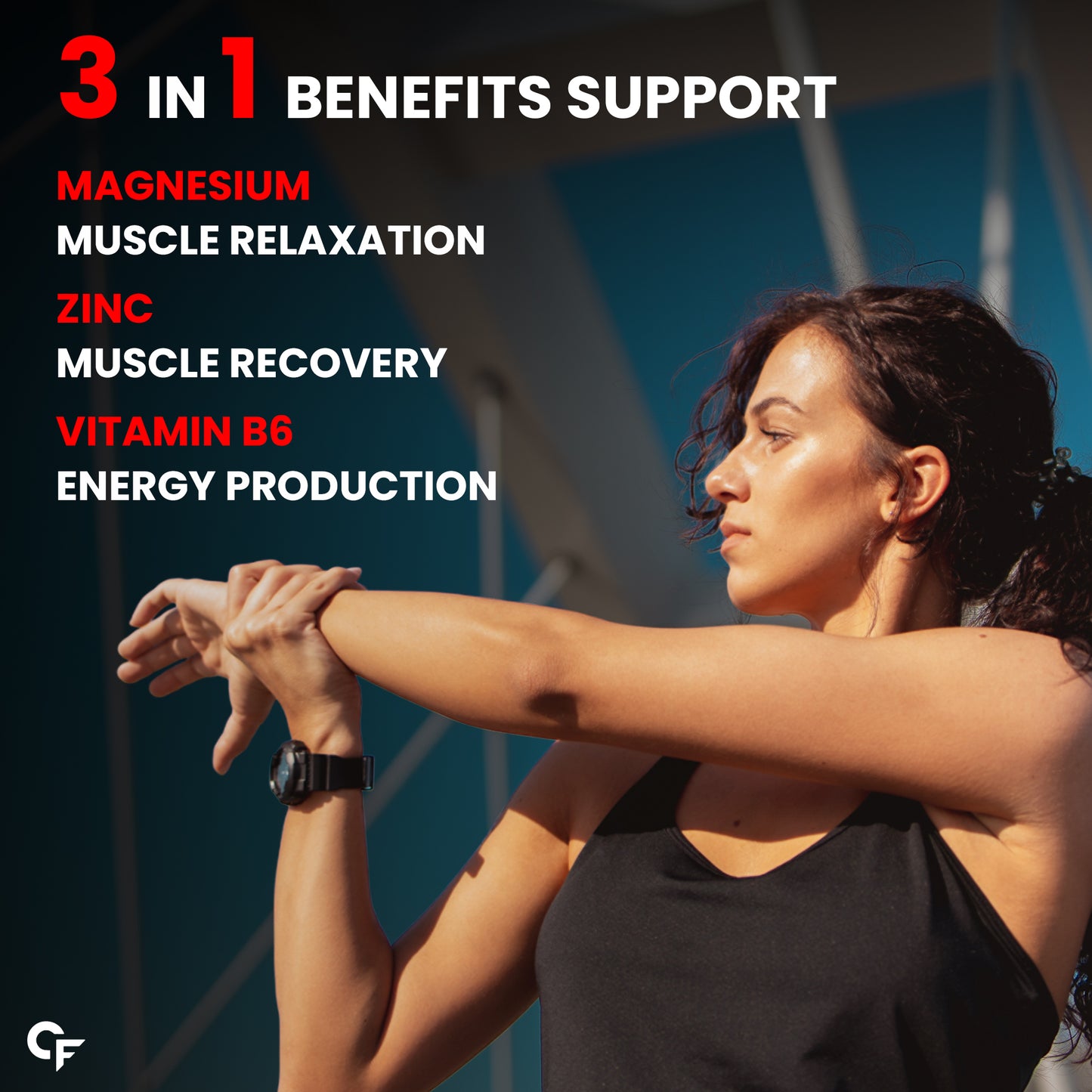 ZMA | Zinc, Magnesium & Vitamin B6 for Recovery | 10 Tablets